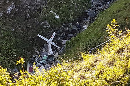 Flugzeugabsturz im Steißbachtal (St. Anton a.A.)