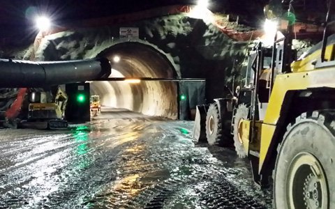 Besichtigungen von Tunnelbaustellen im Bezirk Landeck