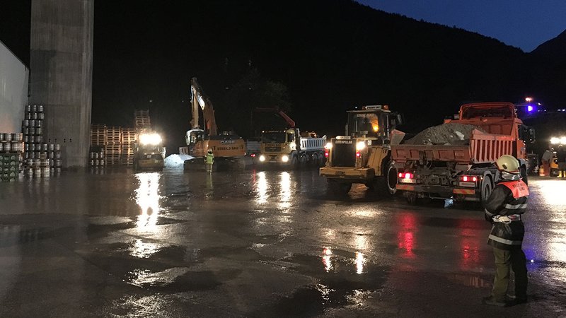 Muren nach Starkregen im Stanzertal