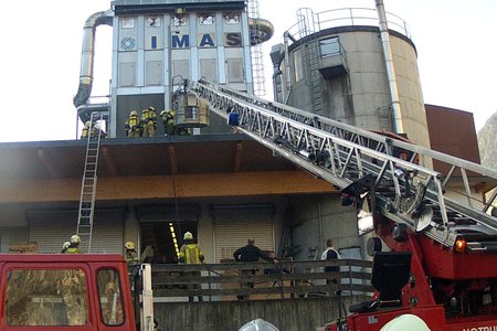 Filteranlage einer Tischlerei in Zams geriet in Brand