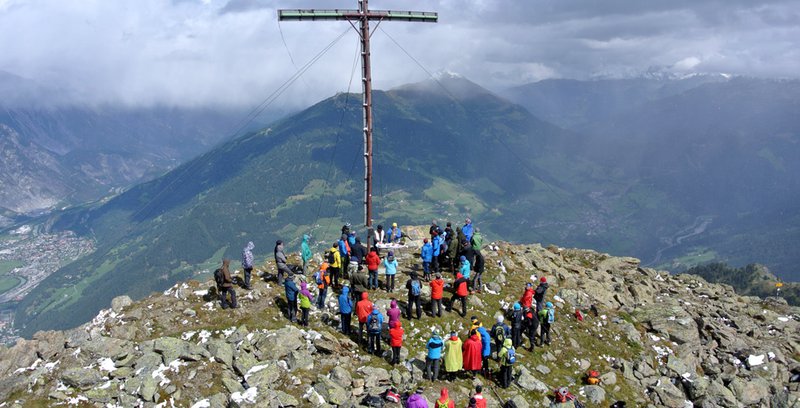 Bergmesse auf dem Landecker Hausberg