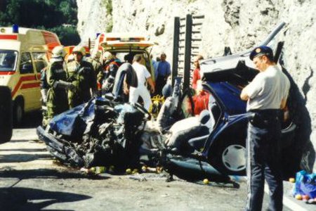 Verkehrsunfall auf der Reschenbundesstraße