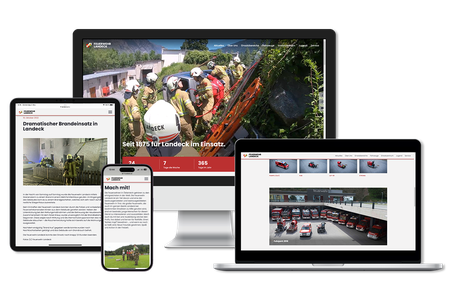 Neue Website der Feuerwehr Landeck!