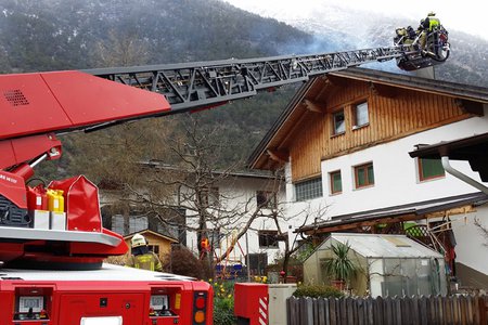 Die FF Landeck wurde 2 x zur Hilfeleistung nach Schönwies gerufen