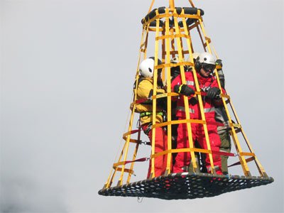 Hubschrauber Übung in Landeck