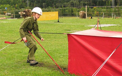 Teambewerb der Jugendfeuerwehren in Pettneu
