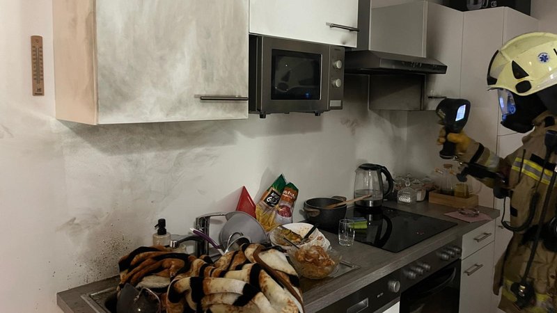 Küchenbrand in Landeck