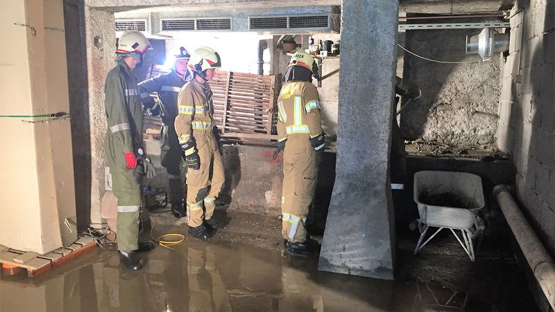 Unterirdischer Bewässerungskanal führte zu Wasserschaden