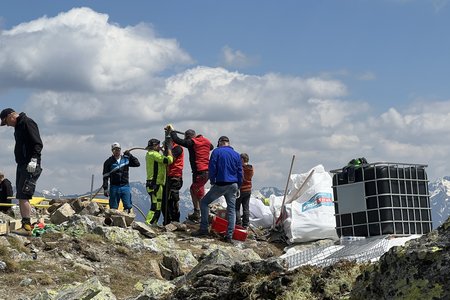 Arbeitsreiches Wochenende am Thialkopf