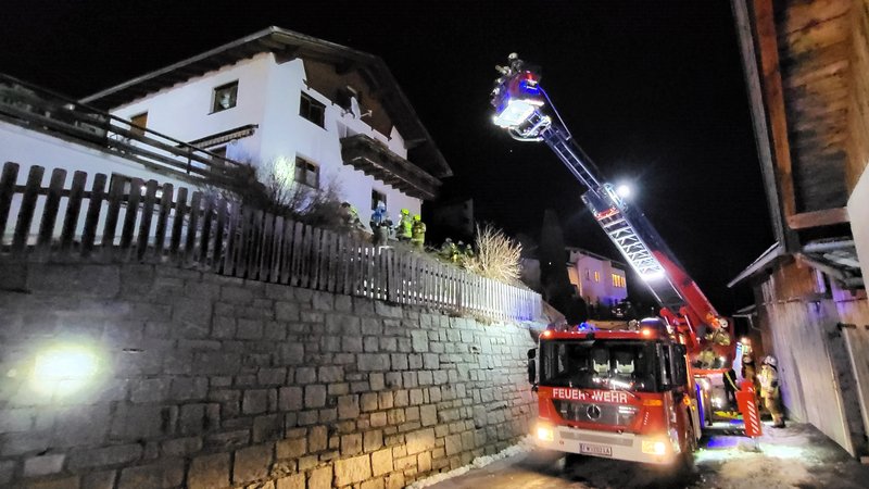 Zimmerbrand in Strengen