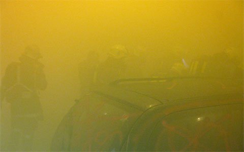 Tunnelübung im Strenger Tunnel