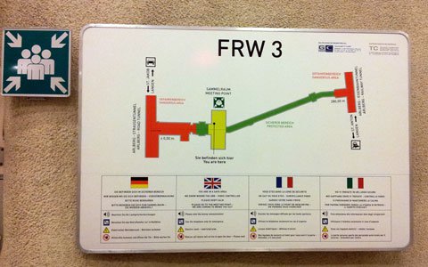 Besichtigung der Rettungswege beim Arlbergtunnel