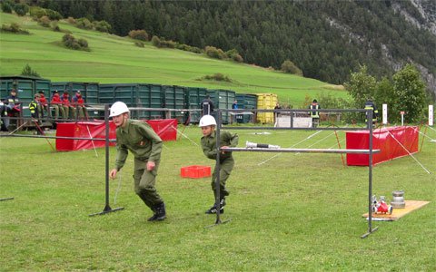 Teambewerb der Jugendfeuerwehren in Pettneu
