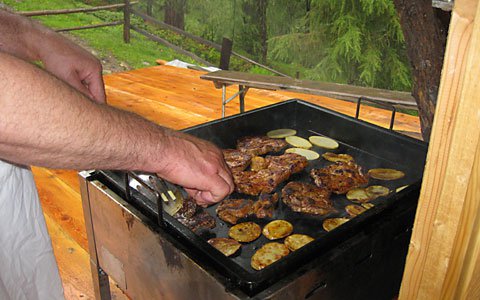 Feuerwehrjugend auf der Landecker Schihütte