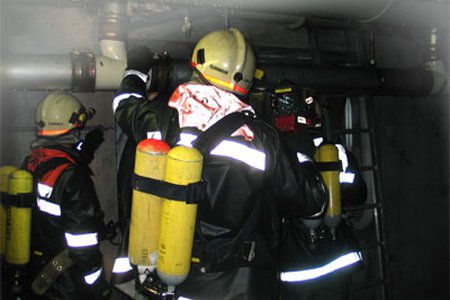 Glimmbrand in der Spinnerei Landeck
