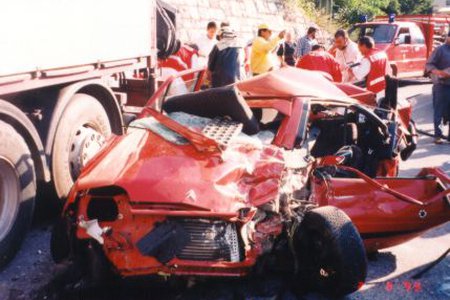 schweren KFZ-Unfall bei Pians