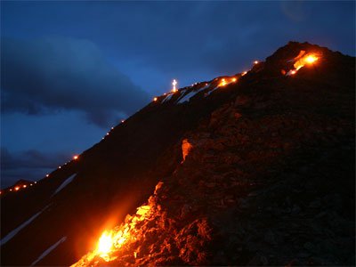 Herz-Jesu Bergfeuer
