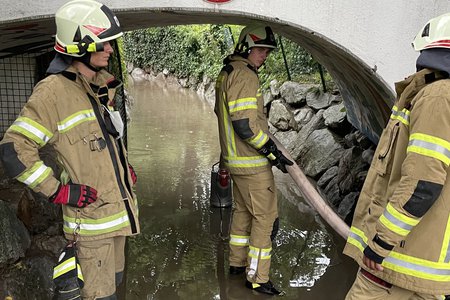 Zahlreiche Einsätze nach Starkregen in Landeck