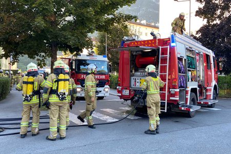 Kellerbrand in einem Mehrfamilienhaus in Landeck