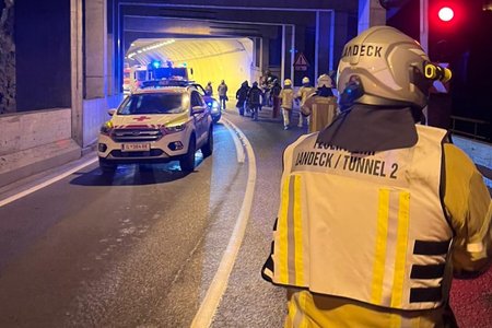 Verkehrsunfall in der Gföllgalerie