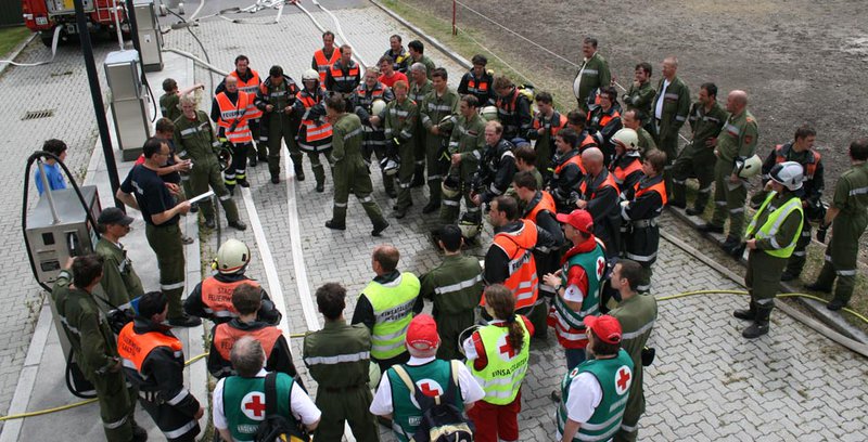 3. Übungstag der Feuerwehr Landeck