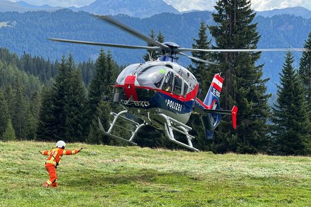 Waldbrand nach Blitzschlag