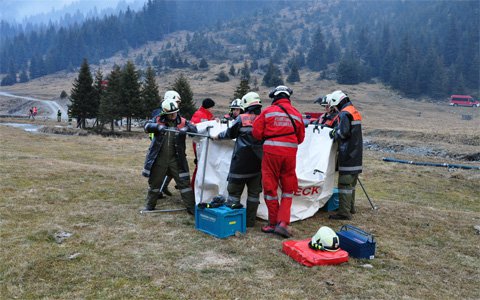 Waldbrand in Galtür