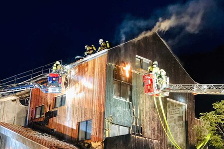 Brand eines Einfamilienhauses in Tobadill