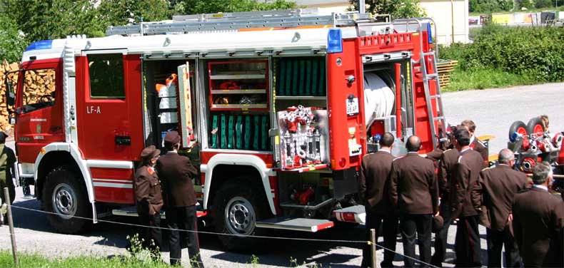 Fahrzeugsegnung LF-A (Pumpe 1)