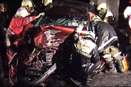 Schwerer Verkehrsunfall in der Gföll-Galerie