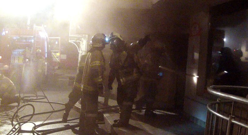 Brand in Landecker Geschäft