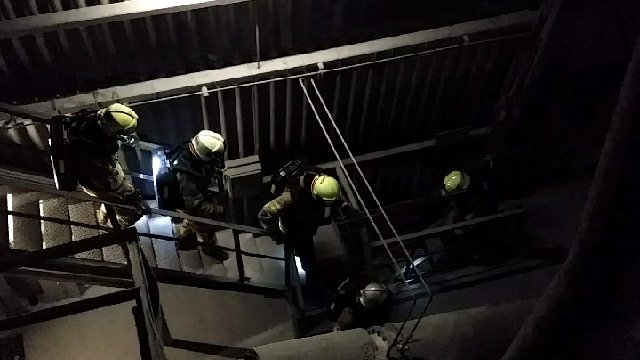 SSG-Übung in der Donau Chemie, Landeck