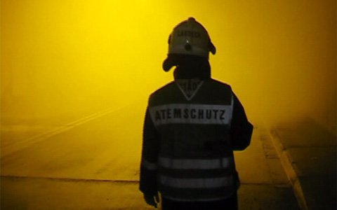 Tunnelübung im Perjentunnel