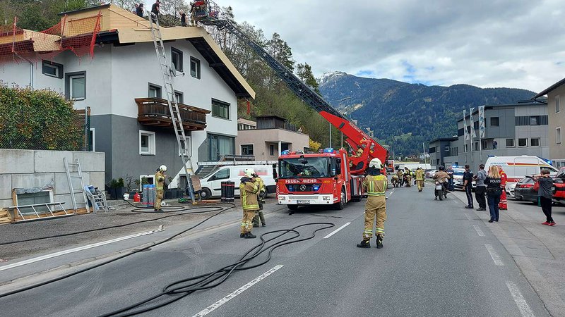 Dachstuhlbrand durch Flämmarbeiten