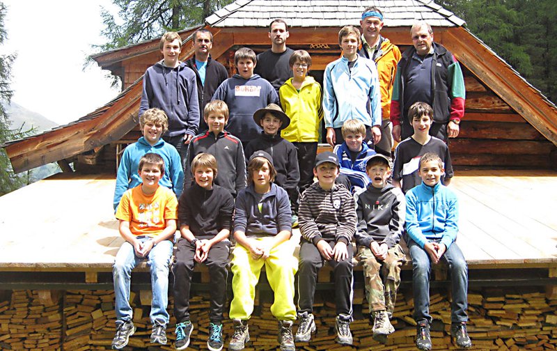 Feuerwehrjugend auf der Landecker Schihütte