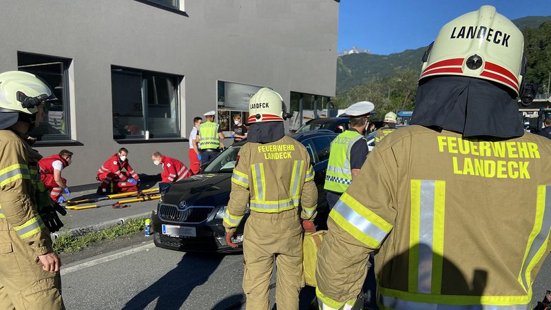 Verkehrsunfall auf der B171