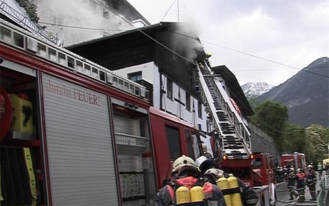 Wohnungsbrand in Landeck