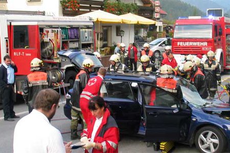Verkehrsunfall in Urgen