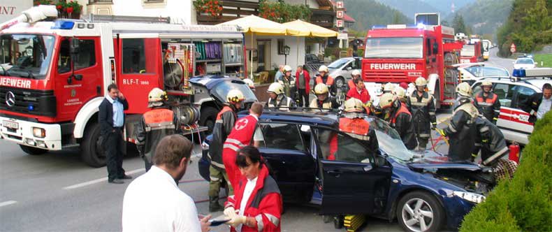 Verkehrsunfall in Urgen