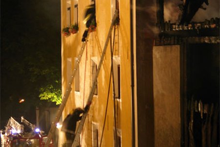 Großbrand in Pfunds