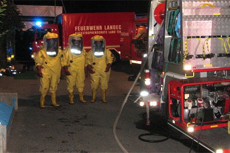 Chlorgasaustritt im Landecker Schwimmbad