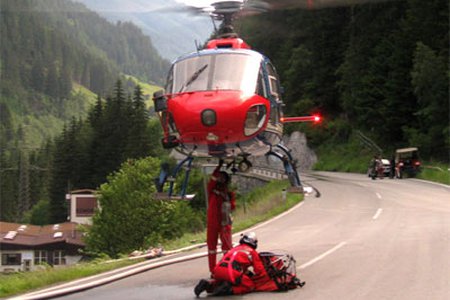 Waldbrand oberhalb von Strengen