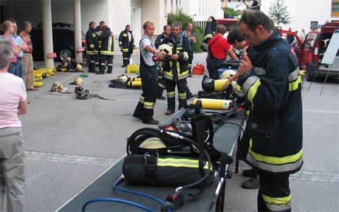 Brand in Nauders