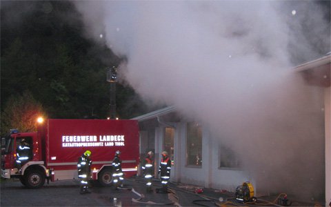 Übung im Gewerbegebiet "Fließer Au"