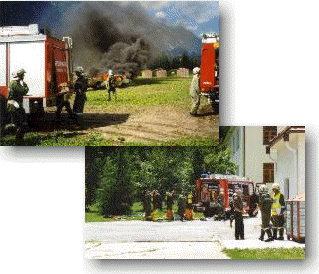 Übungstag der Feuerwehr Landeck