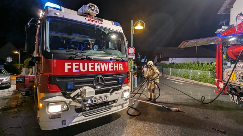 Kellerbrand in Perjen
