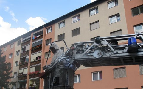 Wespen als Plage ... Hilfe durch die Feuerwehr