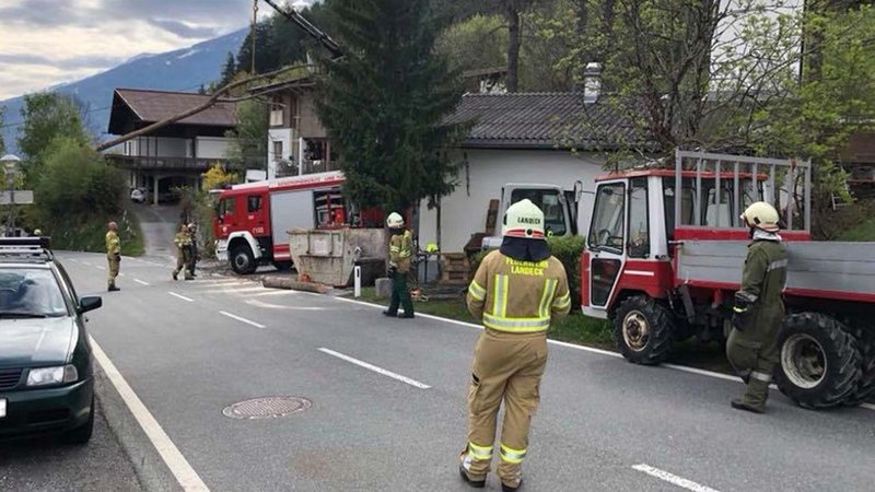 Sanierungsarbeiten am Gerätehaus Perfuchsberg