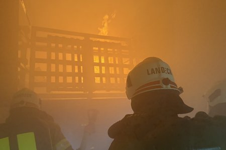 Intensives Training für den Tunneleinsatz