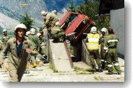 Übungstag der Feuerwehr Landeck